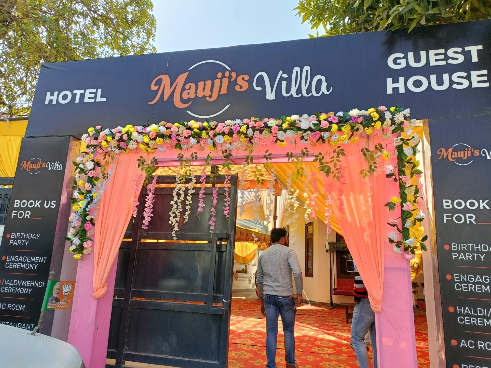 Mauji'S Villa Hotel & Guest House Allāhābād Junction Dış mekan fotoğraf